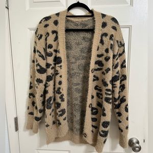 Leopard cardigan